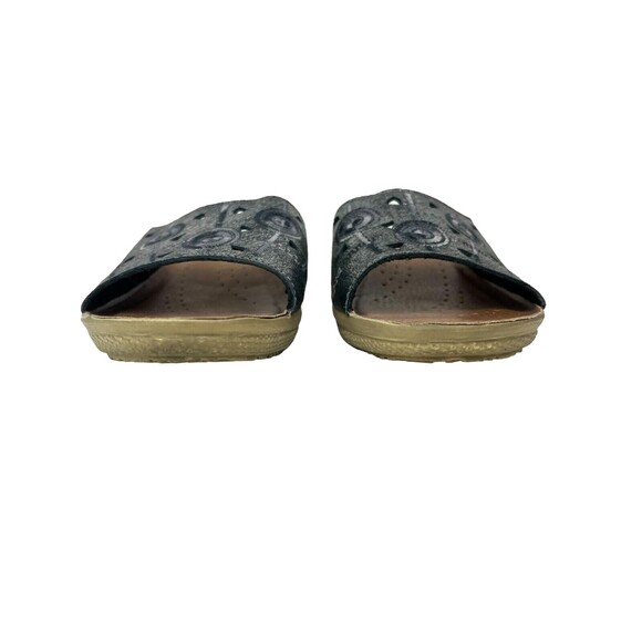 Fly Flot Sandals  Women's EUR 37 / US 7  Anatomic Italian Comfort Wedge Slides - Picture 8 of 11